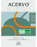 Revista Acervo, v. 32, n. 1 | Estado da arte da arquivologia no Brasil, 1 | ebook