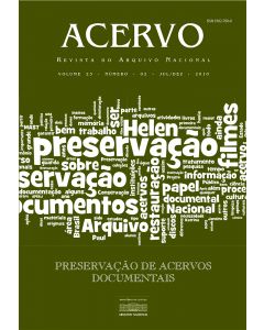 Revista Acervo vol. 23 n.2 - Preservação de acervos documentais