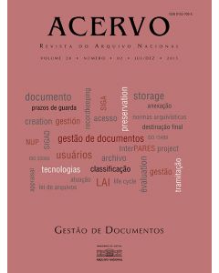 Revista Acervo, v. 28, n. 2 | Gestão de documentos