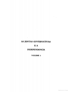 Juntas Governativas e a Independência, vol. III, Província do Espirito Santo, As