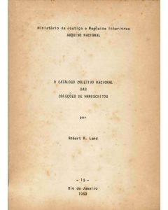 O catálogo coletivo nacional das coleções de manuscritos 